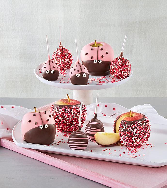 Happy Bug Chocolate-Covered Apples and Cake Pops