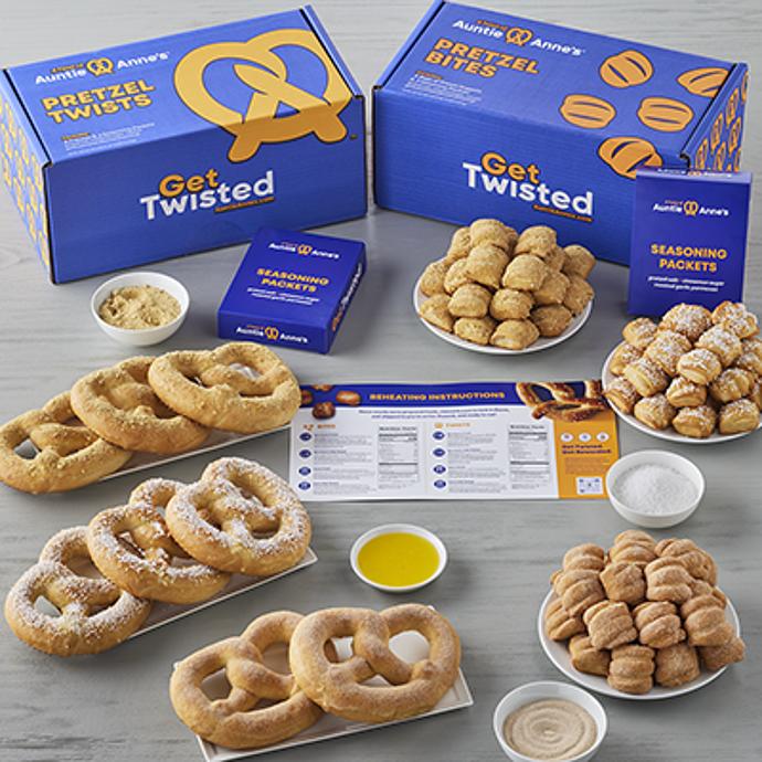 Auntie Anne’s® Classic Pretzel Twists and Pretzel Bites