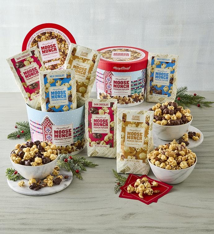 Moose Munch® Premium Popcorn Holiday Drum - 2 Pack