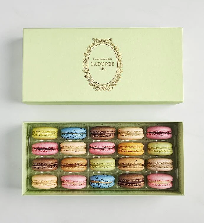 Ladurée Macaron Green Gift Box of 20