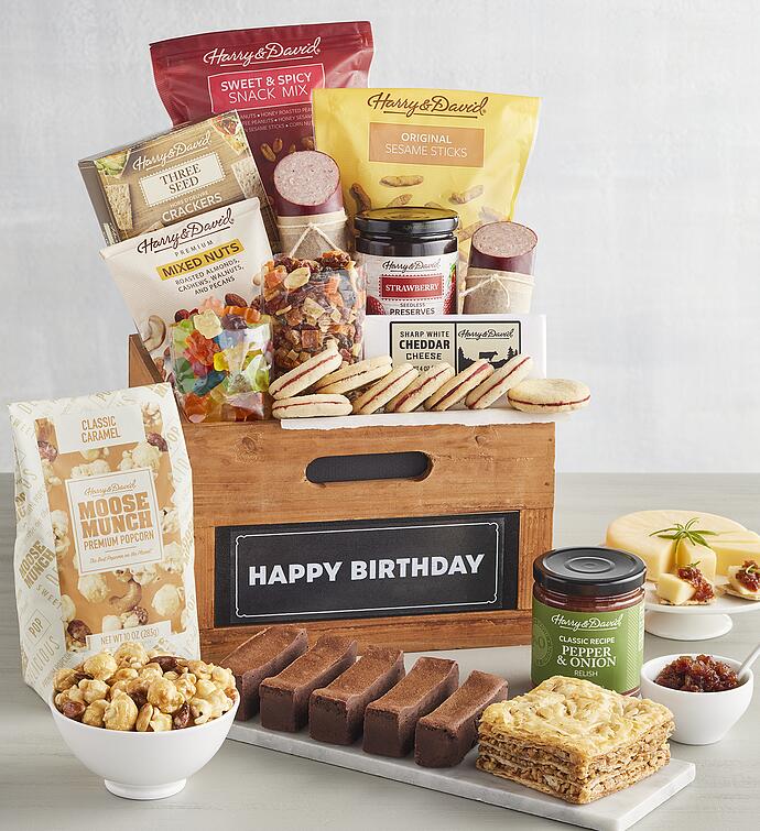 Grand “Happy Birthday” Gift Basket