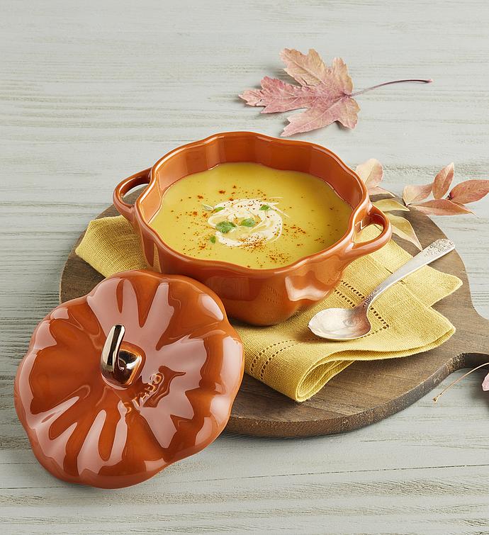 Staub® Ceramic Pumpkin Cocotte - 16 oz