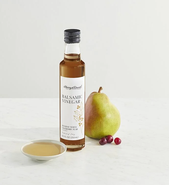 Holiday Cranberry-Pear White Balsamic Vinegar