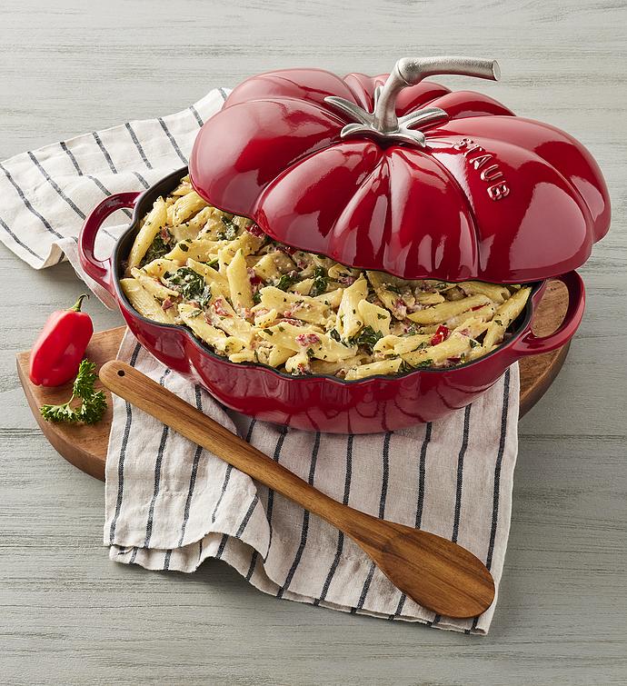 Staub® Enamel Cast Iron Tomato Dutch Oven - 3 qt