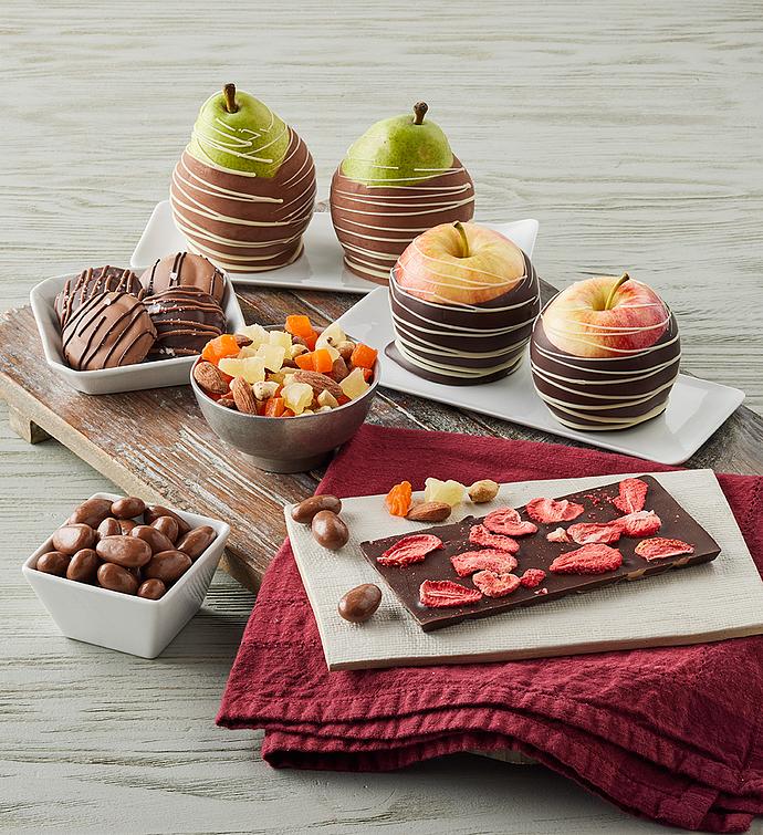 Belgian Chocolate-Dipped Fruit and Treats