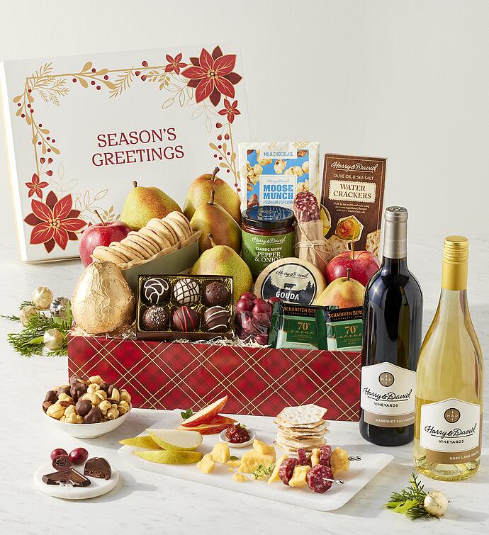 Holiday Founders' Favorites Gift Box with Wine