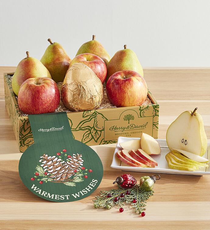 Colors of Christmas Pears and Apples