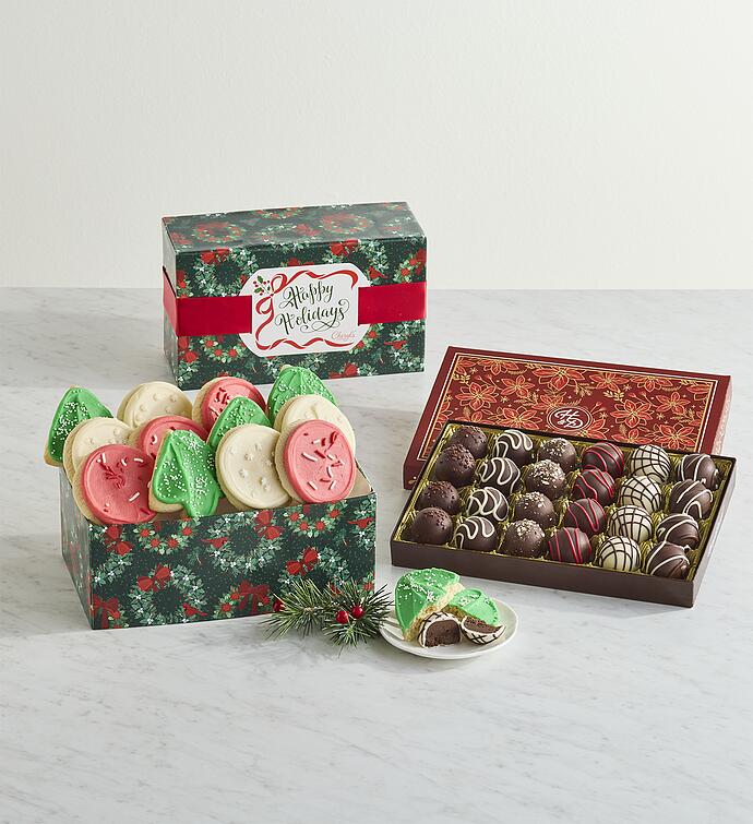 Signature Holiday Truffles with Cheryl’s® Holiday Cookies