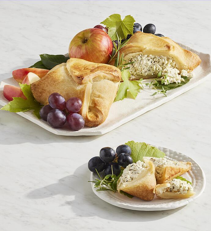 Rosemary-Thyme Chevre en Croûte Duo