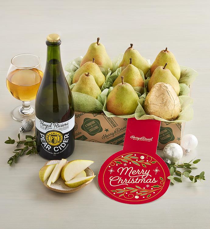 Christmas Pears with Royal Rivieraâ„¢ Hard Pear Cider