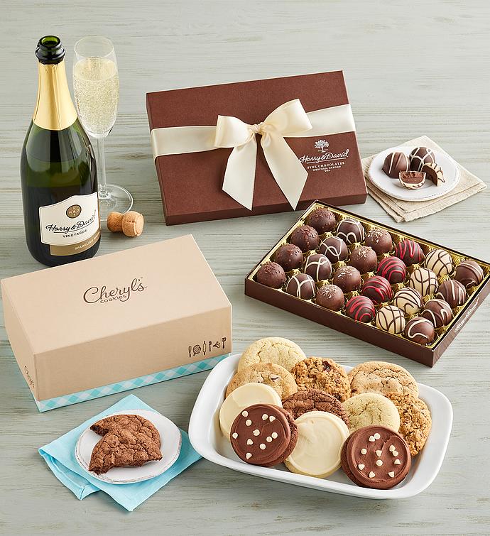 Cheryl’s® Cookies, Chocolate Truffles, and Wine