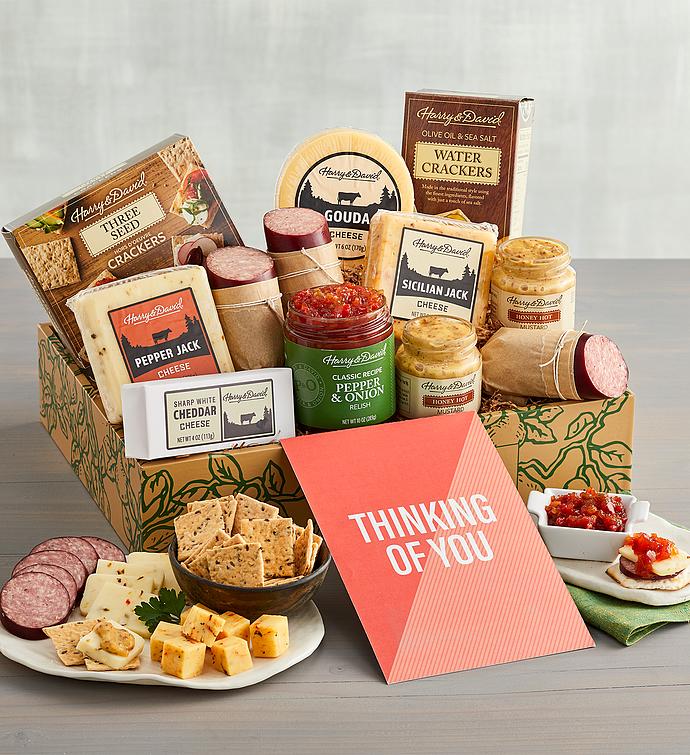 “Thinking of You” Meat and Cheese Gift Box