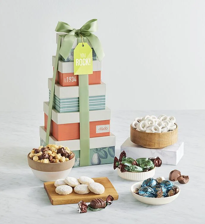 You Rock Tower of Sweet Treats