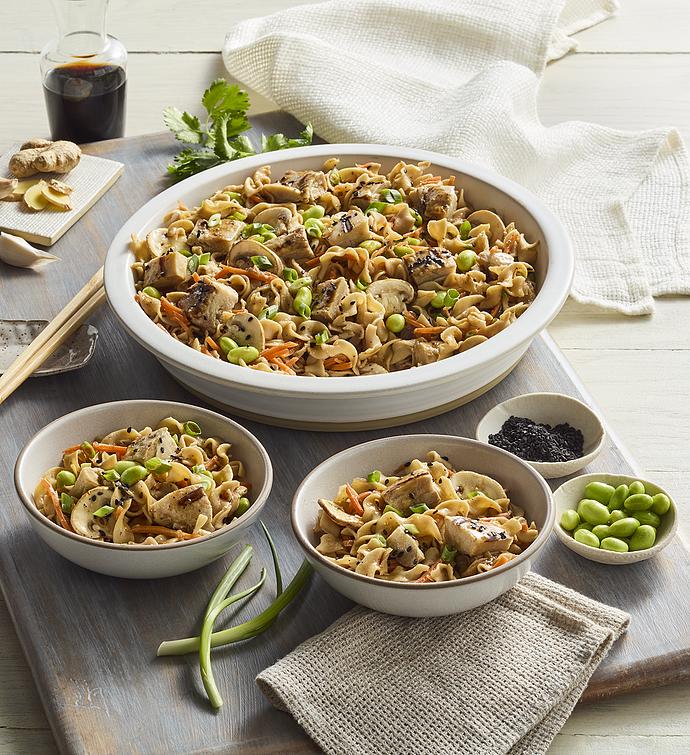 Asian-Style Noodles with Grilled Chicken