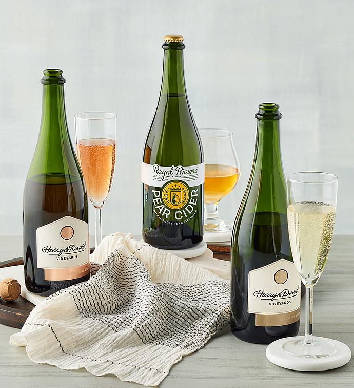 Harry & Davidâ„¢ Sparkling Wine Duo and Royal Rivieraâ„¢ Hard Pear Cider