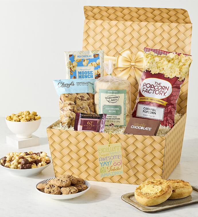 Deluxe Congrats Occasion Gift Basket