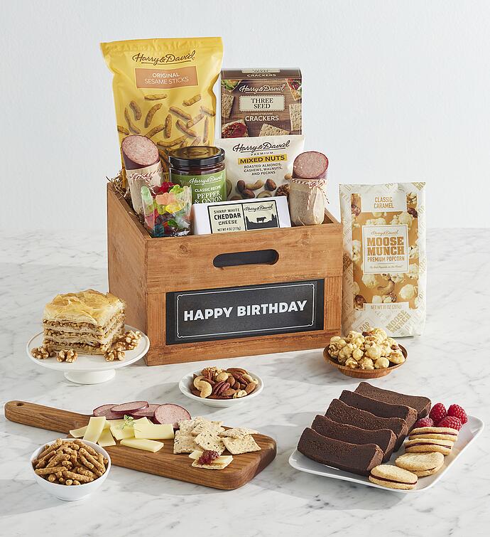 Deluxe “Happy Birthday” Gift Basket