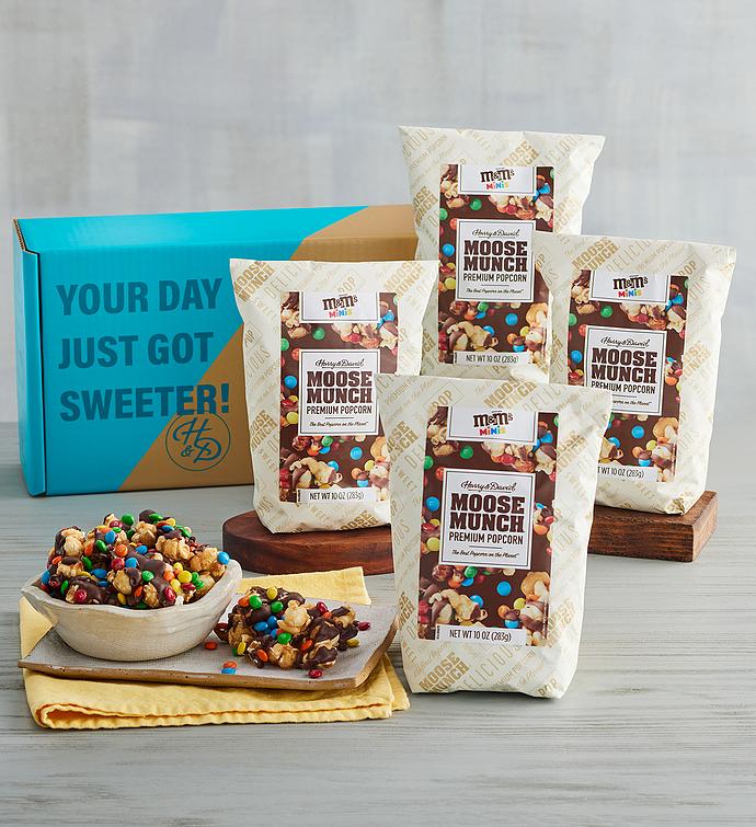 Moose Munch® Premium Popcorn M&M’S® Minis 4-Pack