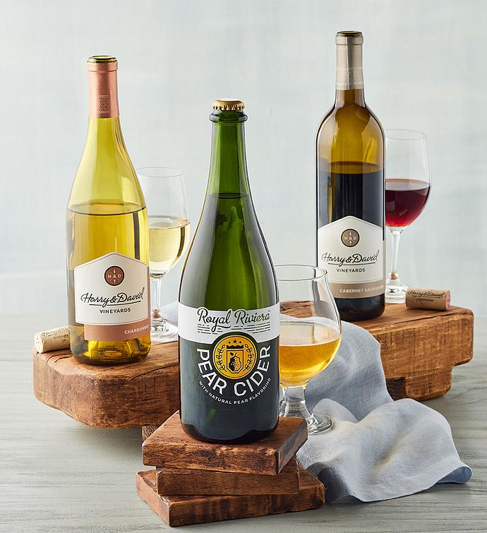 Harry & Davidâ„¢ Wine Duo with Royal Rivieraâ„¢ Hard Pear Cider