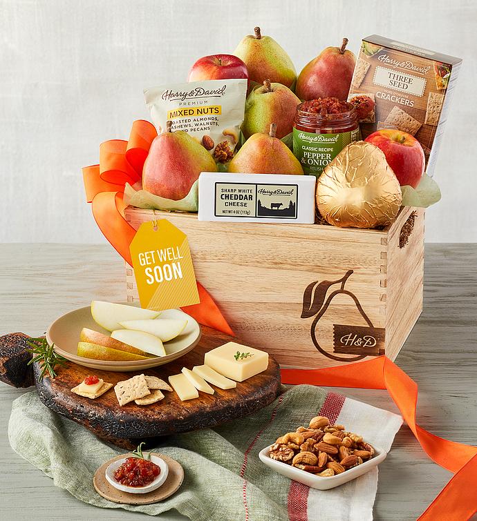 “Get Well Soon” Deluxe Signature Gift Basket