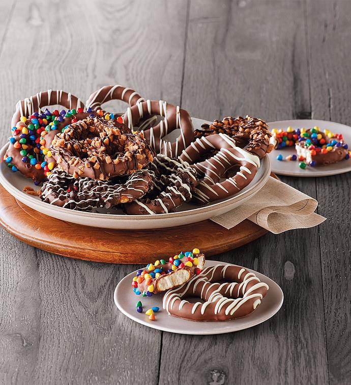 Celebrate Chocolate-Covered Pretzels