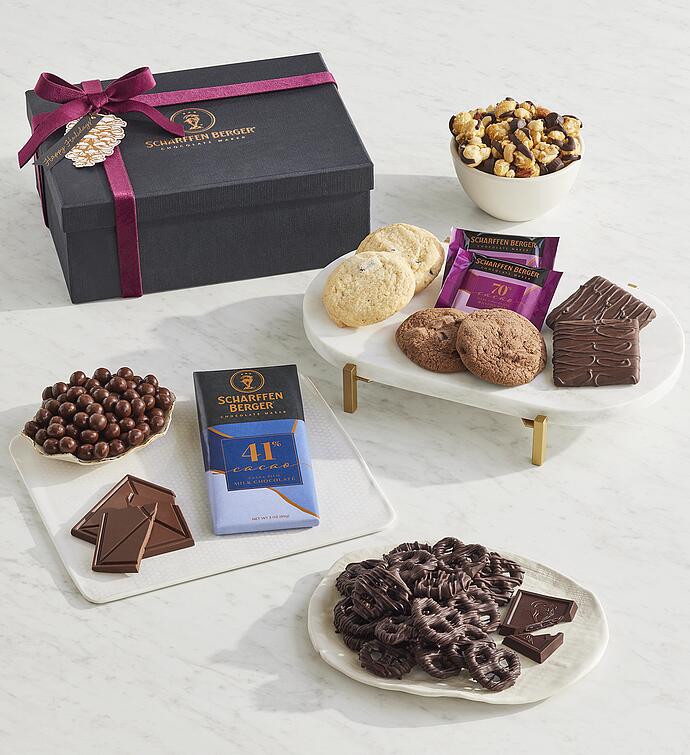 Scharffen Bergerâ„¢ Chocolate Holiday Artisan Gift Box